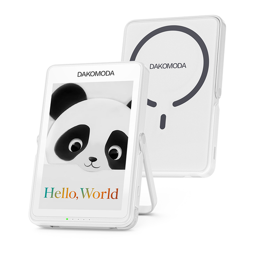 Dakomoda Color E-link Screen Power Bank (White)
