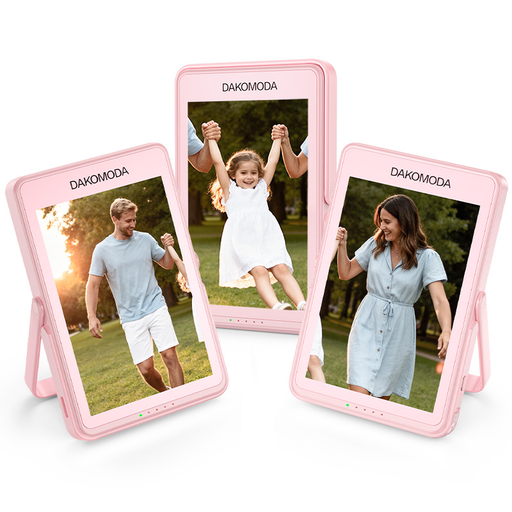 Color E-link screen power bank Pack of 3 (pink)